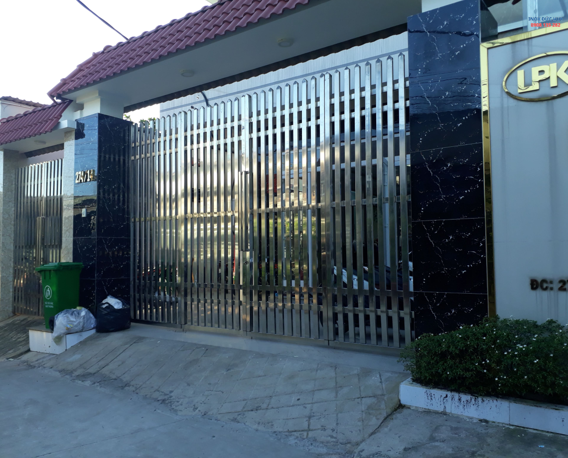 Cửa cổng inox