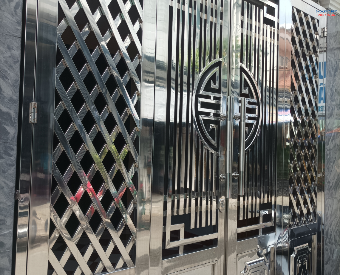Cửa cổng inox